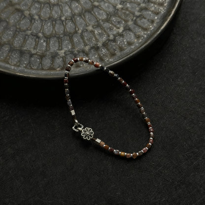 Dainty 925 Silver Chain Bracelet - Minimalist Handmade Jewelry for Women
