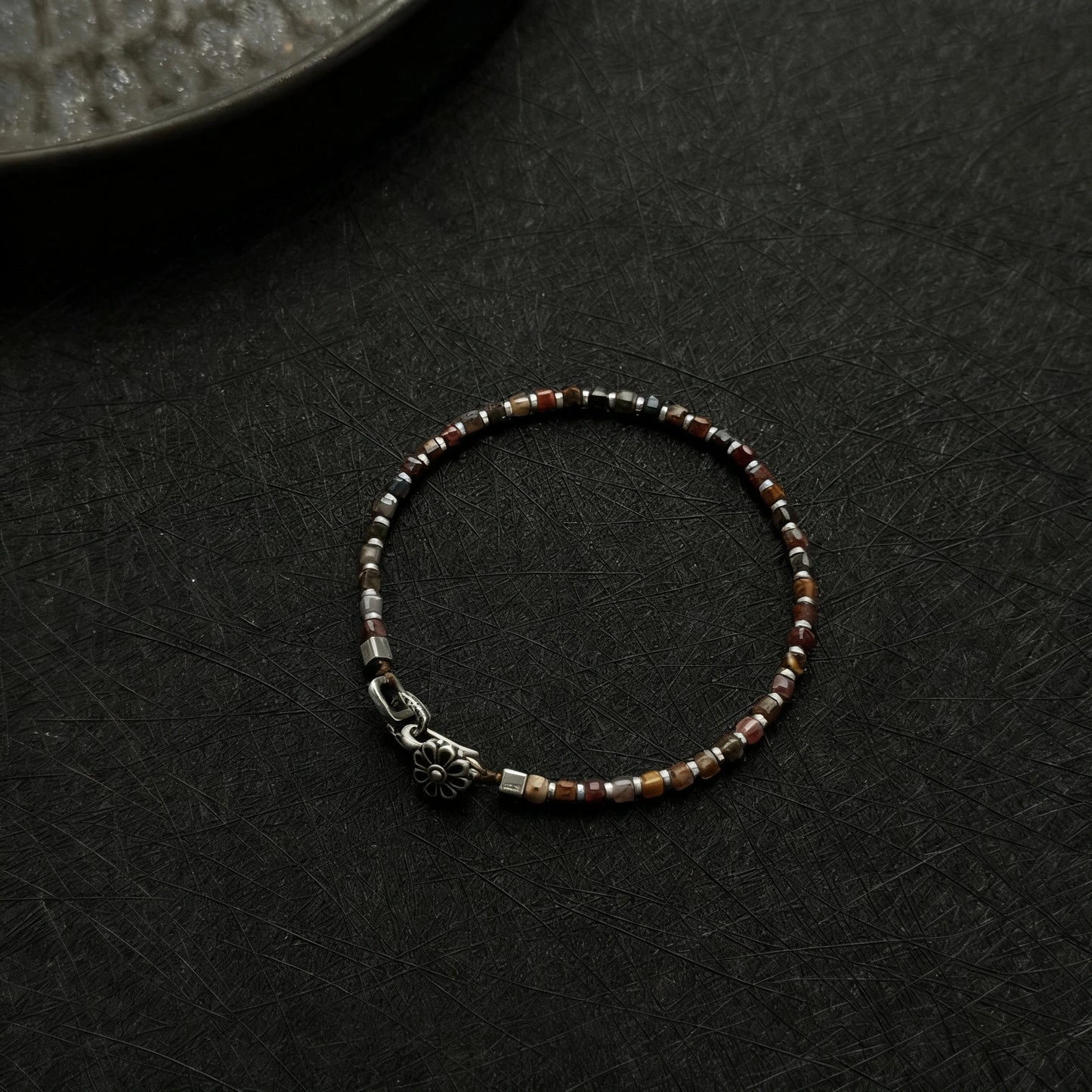 Dainty 925 Silver Chain Bracelet - Minimalist Handmade Jewelry for Women